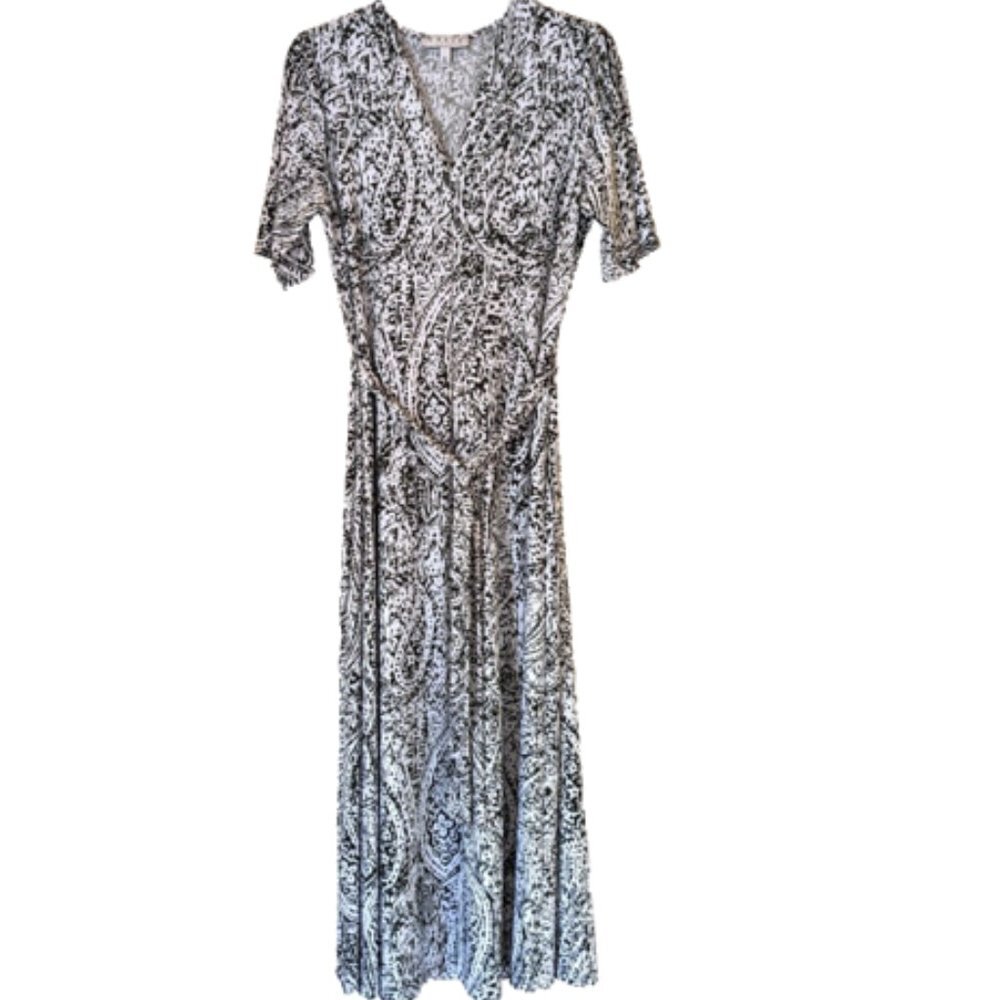 CHAUS New York Women's Long Dress Dinner Bohemia Cocktail Dress Green Be…